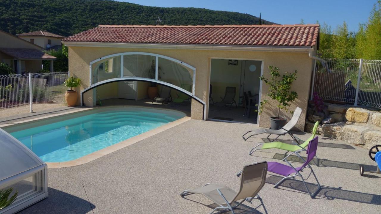 Gites Du Combeau Saint-Maurice-dʼIbie Exteriör bild